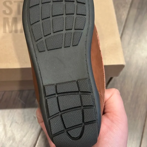 Steve Madden Tan Kids Moccasins - Picture 2 of 3